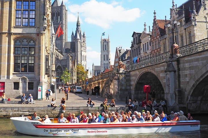 40-Minute Guided Boat Tour of Medieval Ghent Canals photo 1