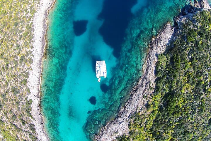 Athens Riviera Catamaran Cruise — Small-Group Swim, Snorkel & Greek BBQ photo 4
