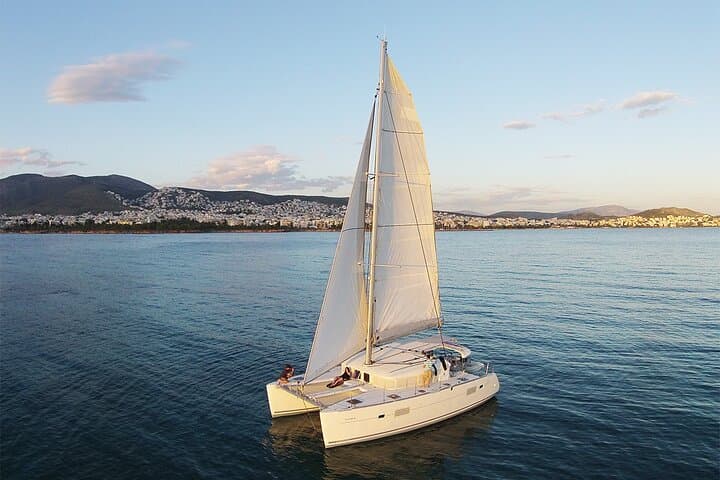 Athens Riviera Catamaran Cruise — Small-Group Swim, Snorkel & Greek BBQ photo 3