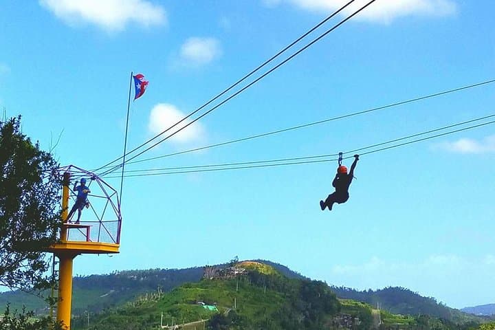 Canopy Zipline Half-Day Tour from Luquillo — Rainforest Flight with Pickup photo 2