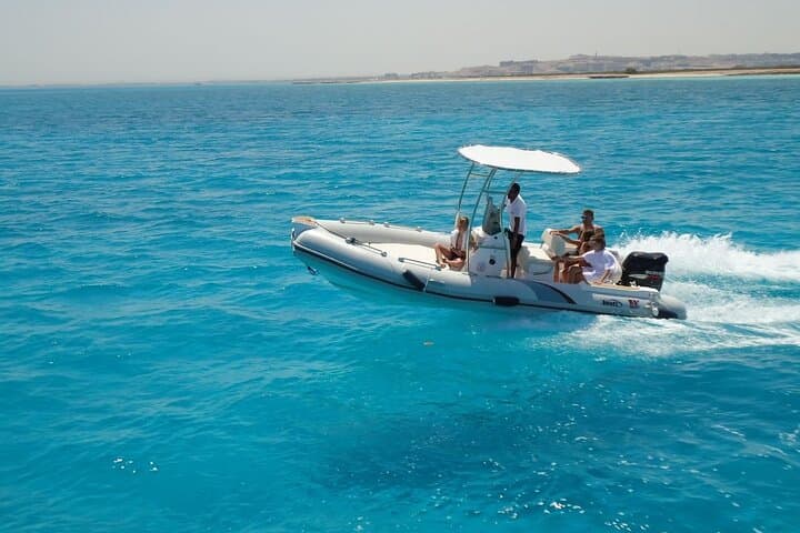 Private Speedboat to Dolphin House from Hurghada — Snorkel with Wild Dolphins