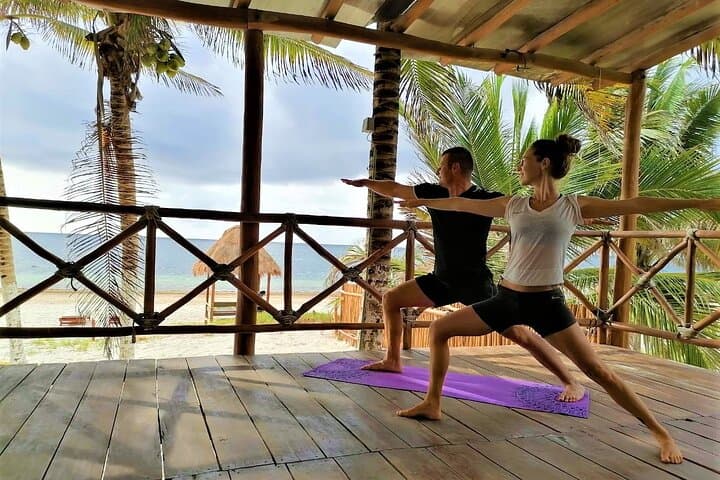 Private Beach Yoga in Puerto Morelos: Personalized Sunrise and Sunset Sessions