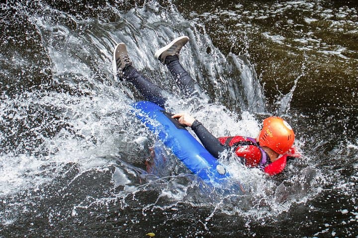 Whitewater River Tubing on the River Dee — Llangollen Rapids Adventure