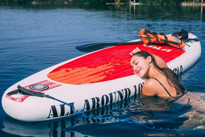Sunrise Stand-Up Paddle on Bacalar’s 7-Colored Lagoon — Private 3.5-Hour Tour photo 6