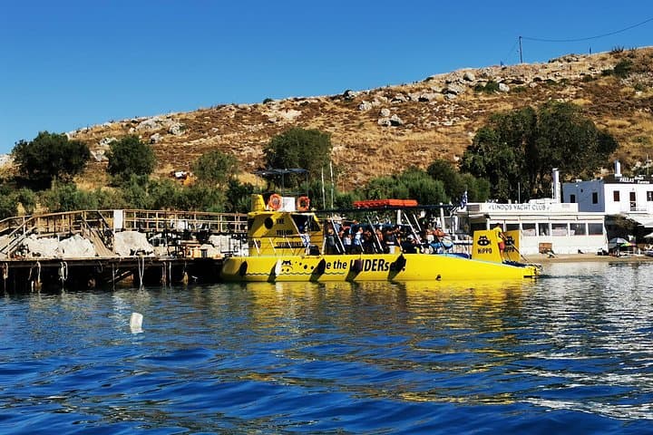 Lindos Semi-Submarine Tour: Hippo Classic Ride & Swim in Navarone Bay photo 3