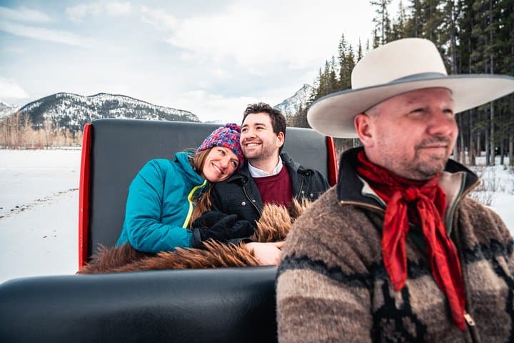 Private Horse-Drawn Sleigh Ride in Banff: A Winter Escape into Alpine Meadows