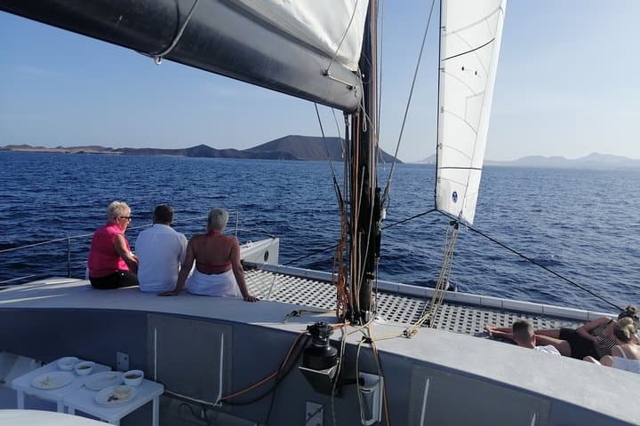 Half-Day Catamaran F40 Sailing in Lanzarote with Snorkeling photo 5
