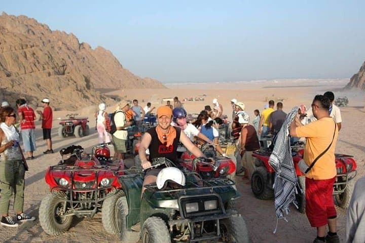 Hurghada Desert Quad Bike Safari: Sunset Dunes & Bedouin Tea Experience photo 3