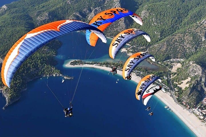 Tandem Paragliding Over Ölüdeniz: Babadağ Flights from Fethiye