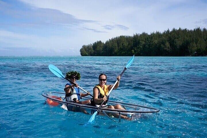 Moorea Transparent Kayak Lagoon Eco-Excursion — Half-Day Guided Tour photo 2