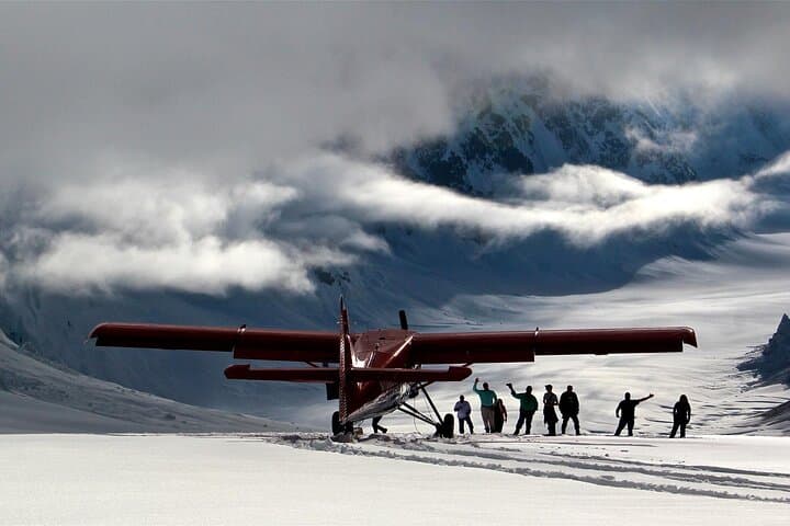 Talkeetna to Denali: South-Side Glacier Landing Flightseeing