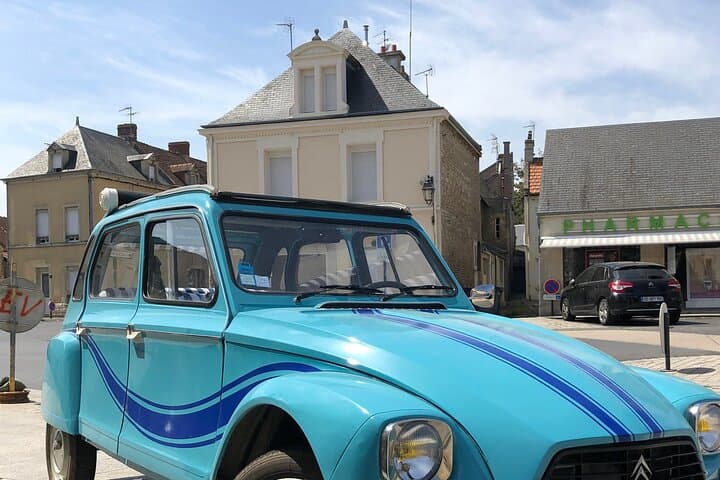 Vintage Convertible Tour on the Côte de Nacre: 1976 Citroën Dyane from Ouistreham photo 1