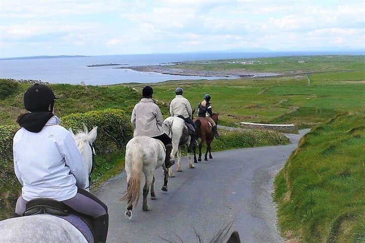 Dirt Trek Horse Ride — Lisdoonvarna Countryside & Cliffs of Moher Views