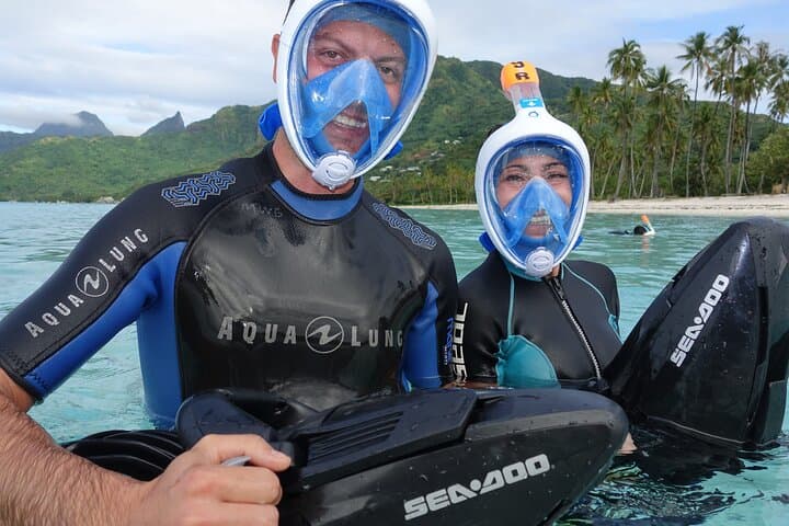 Sea Scooter Snorkeling in Moorea: Jet Through Stingray City & Turtle Town photo 3