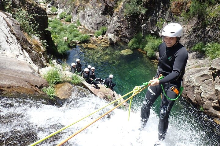 Canyoning the Vessadas River: Family-Friendly Waterfall Descent from Arouca