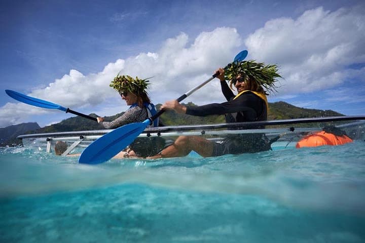 Moorea Transparent Kayak Lagoon Eco-Excursion — Half-Day Guided Tour photo 5