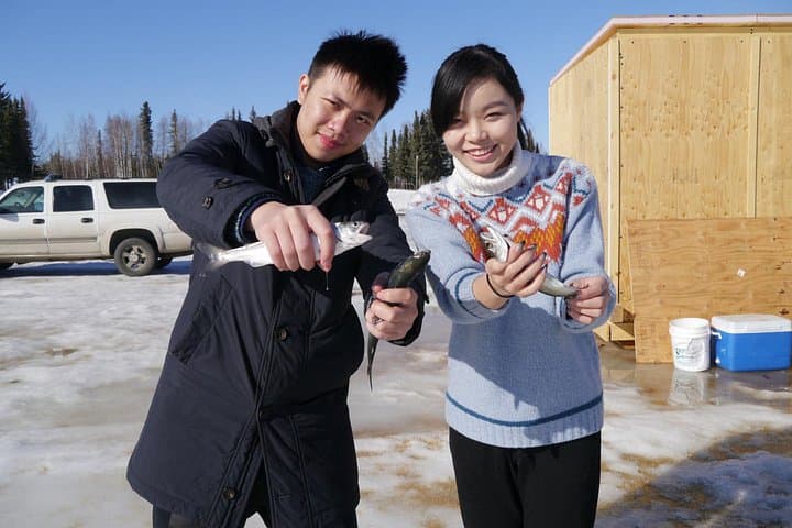 Fairbanks Ice Fishing Day Tour — Learn Native Techniques on a Frozen Lake photo 3
