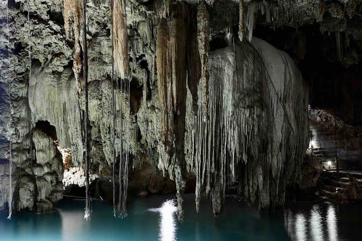 Private Cenote & Cave Tour in Playa del Carmen — Swim Ancient Fossils at Sac Pool photo 2