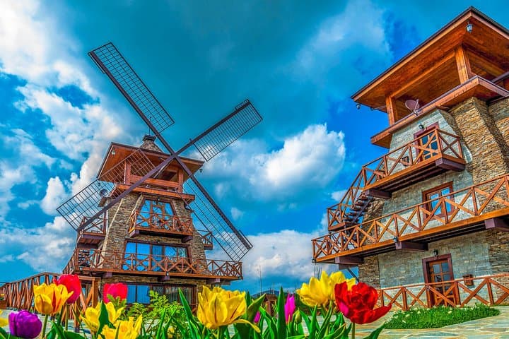 Wind Mills Hydropark Near Sofia — Waterpark, Horse Riding, Paintball & Archery photo 2