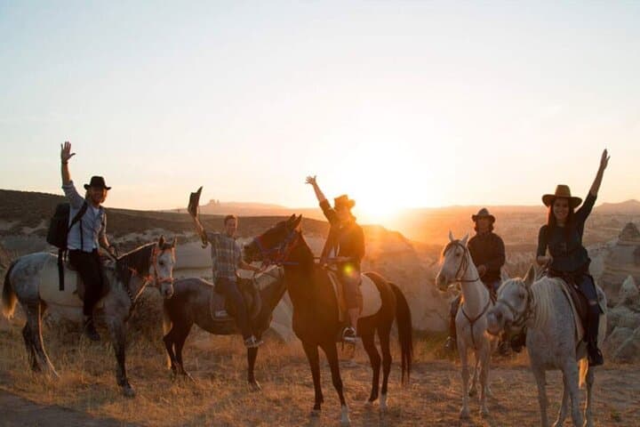 Cappadocia Sunset Horseback Ride Through Red & Rose Valleys