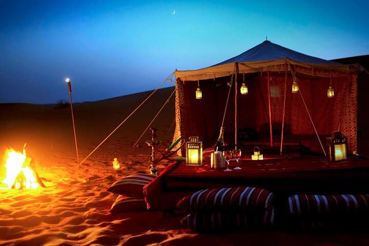 Dubai Evening Desert Safari with Bedouin Camp and BBQ Dinner