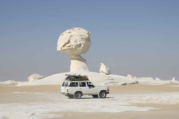 White Desert Overnight Camping & Dune-Bashing Safari from Cairo