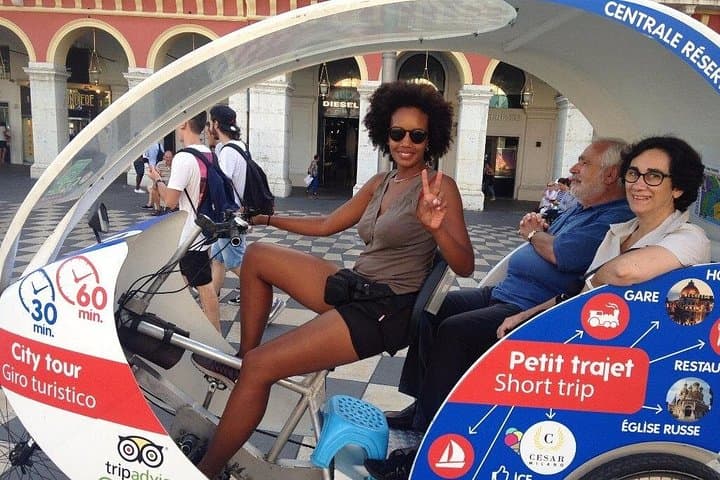 Private Electric Pedicab Tour of Nice — Guided Ride Through Old Town & Promenade photo 2