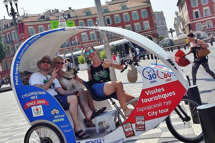Private Electric Pedicab Tour of Nice — Guided Ride Through Old Town & Promenade photo 3