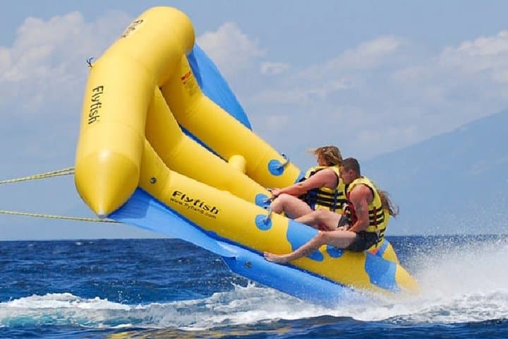 Fly Fish in Benidorm: Towed Inflatable Adrenaline Ride Over the Mediterranean photo 2