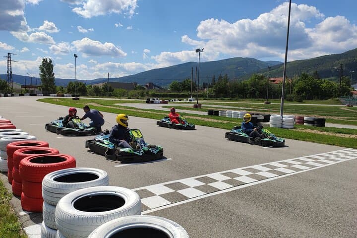 Sliven Superb Action Day: Karting, Paintball & Zrebchevo Lake Boat Trip photo 3