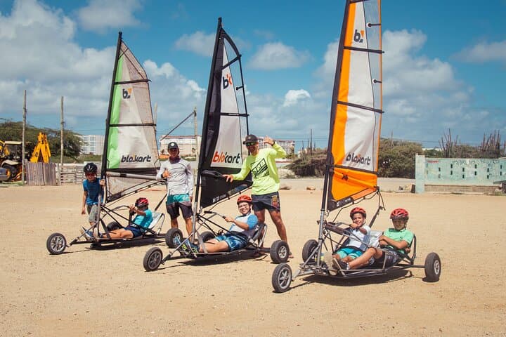 Harness Aruba's Trade Winds: Blokarting on the Island's Rocky Shores photo 5
