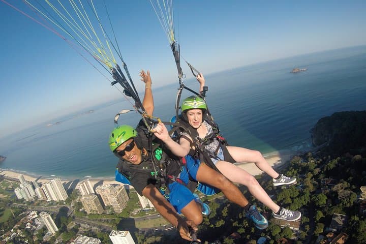 Tandem Paragliding Over Rio: Pedra Bonita Flights from São Conrado photo 1