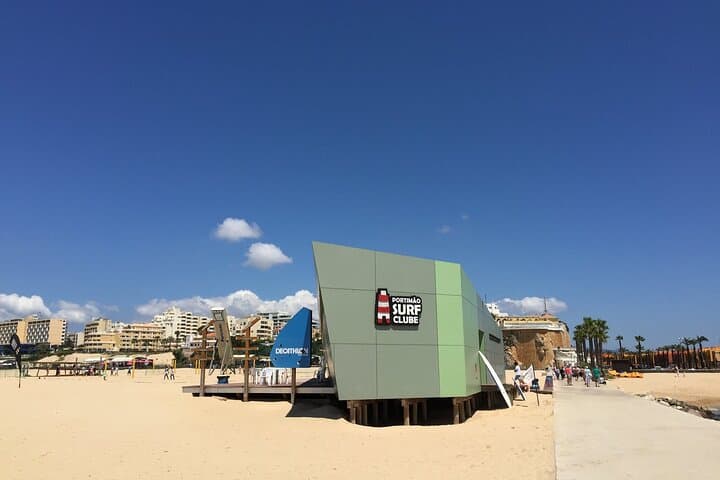Group Surf Lesson at Praia da Rocha — Algarve Winter Surfing Lessons photo 2