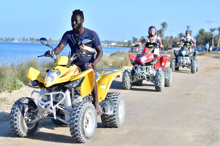 Djerba Quad Bike Adventure: Forest Trails to the Blue Lagoon