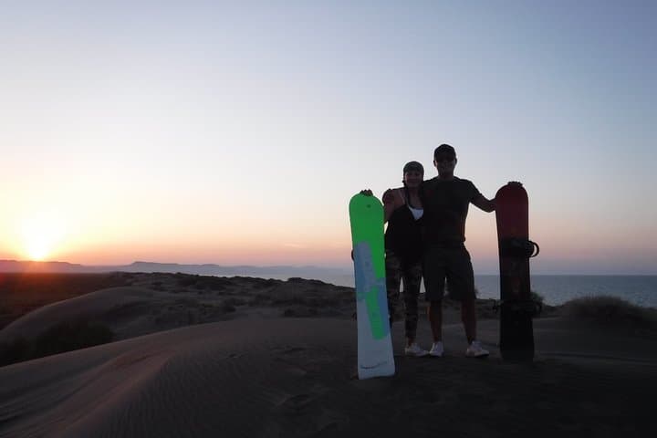 Sunset Sandboarding on El Mogote: La Paz Dunes Adventure photo 4