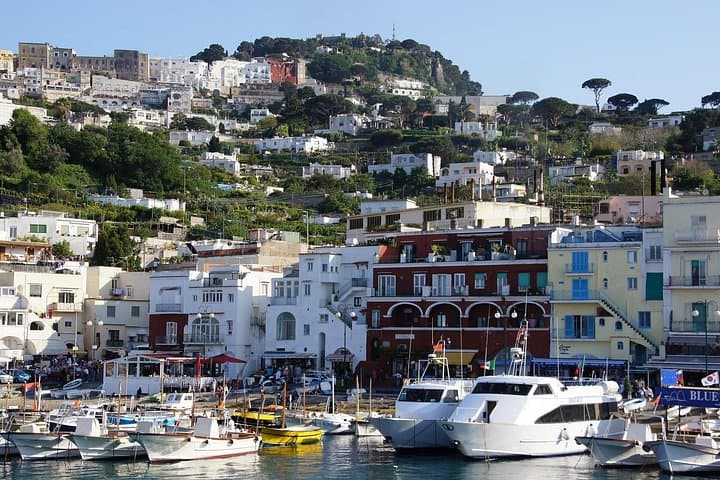 Capri and Anacapri Private Tour with Shared Boat Ride: Faraglioni, Monte Solaro & Augustus Gardens photo 3