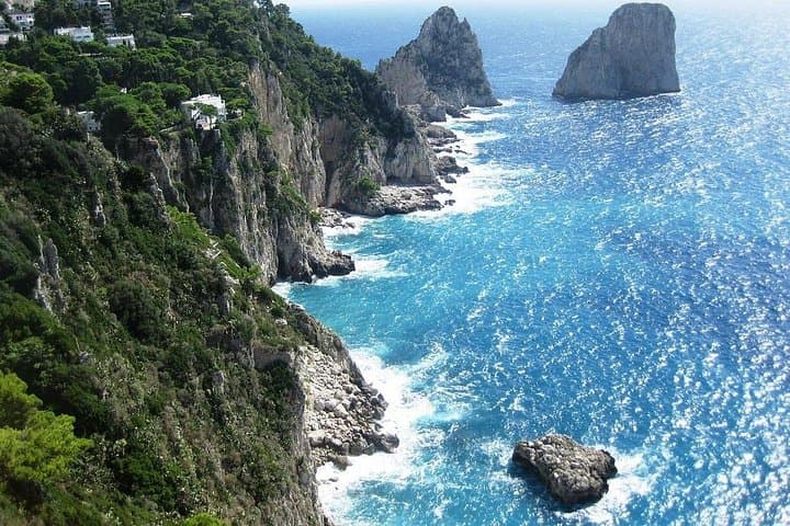 Capri and Anacapri Private Tour with Shared Boat Ride: Faraglioni, Monte Solaro & Augustus Gardens photo 4