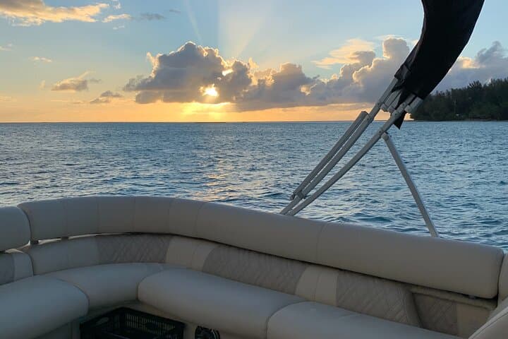 Moorea Sunset Boat Tour: Opunohu Bay, Rays & Sharks at Golden Hour photo 5