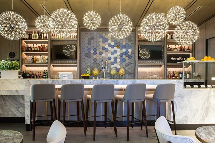 Relax Before Your Flight: Plaza Premium Lounge Terminal E at DFW Airport photo 2