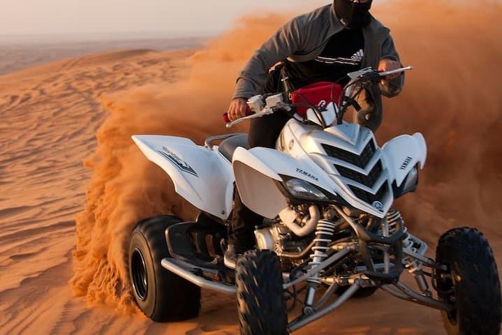 Dubai Red Dune Quad Bike and Camel Ride: 30/60-Minute Desert Adventure photo 3