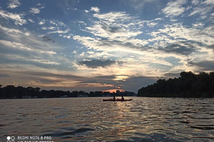 Kayak Around Great War Island: Belgrade Urban Wildlife Paddle