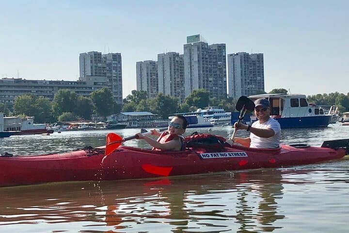Kayak Around Great War Island: Belgrade Urban Wildlife Paddle photo 4