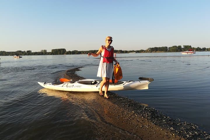 Kayak Around Great War Island: Belgrade Urban Wildlife Paddle photo 5