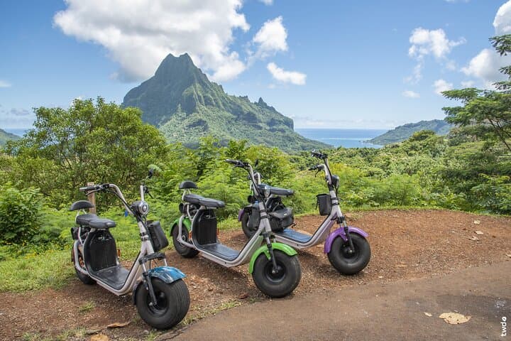 Electric Citycoco Tour of Moorea: Self-Guided Island Scooter Adventure photo 2