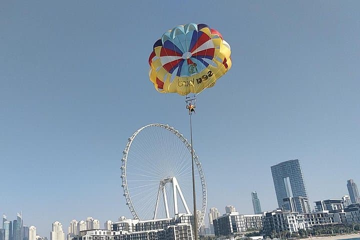Parasailing Over Jumeirah Beach: 500-Foot Aerial Adventure in Dubai photo 4