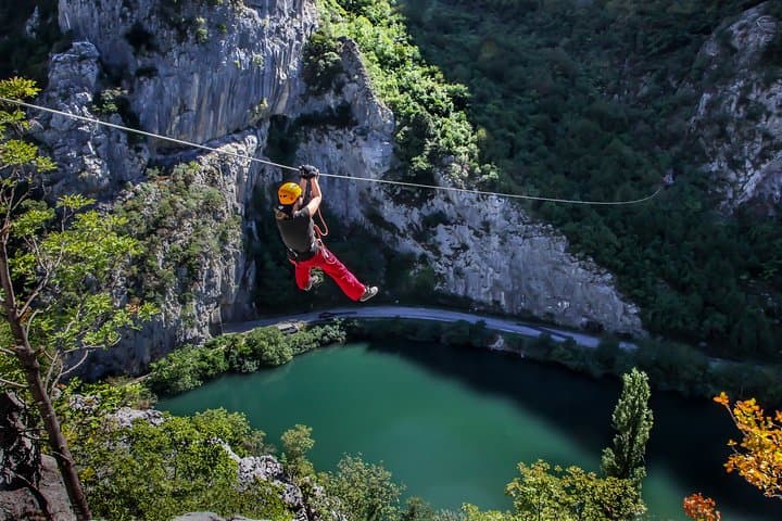 Cetina Canyon Zipline Adventure from Omis photo 3