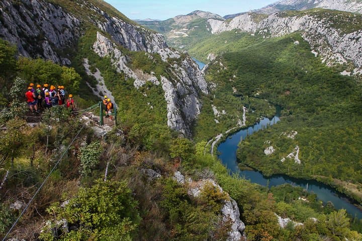 Cetina Canyon Zipline Adventure from Omis photo 4