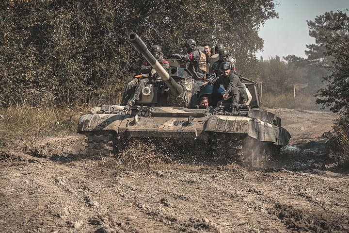BMP Tank Ride & MagFed Paintball Adventure Near Prague