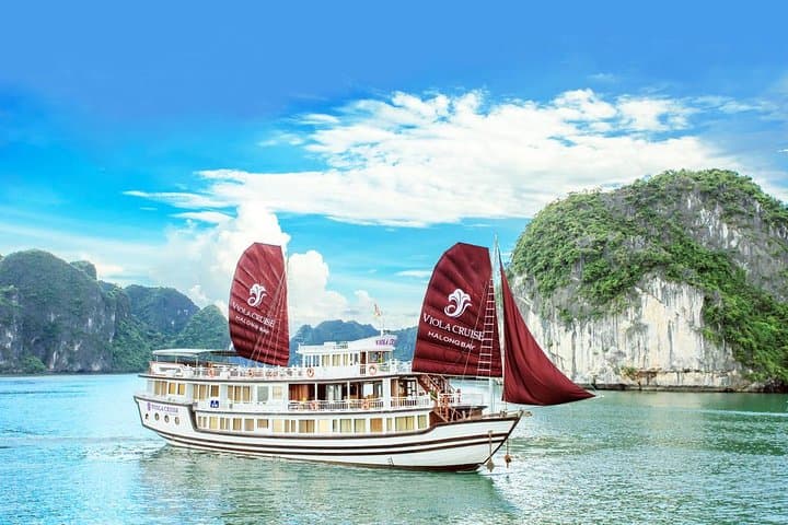 Halong Bay 2-Day, 1-Night Viola Cruise — 4-Star Bai Tu Long Overnight photo 2