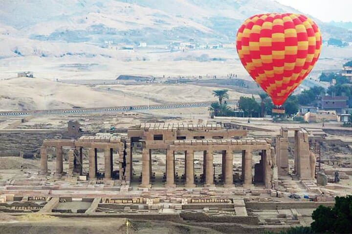 Sunrise Over Luxor: Hot Air Balloon Ride Above Ancient Thebes